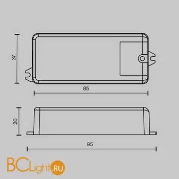 Контроллер DALI DT6 DC 4 канала 12-48В Maytoni Lighting control 771002 - Фото 1