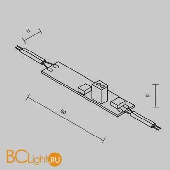 ИК-выключатель 12-24VDC 3A Maytoni Lighting control 751001 - Фото 2