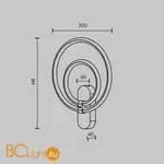 Настенный светильник Maytoni Link new MOD357WL-L16BS3K - Фото 6