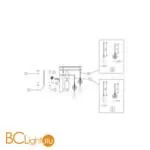 Бра Maytoni Linn MOD091WL-01CH - Фото 1