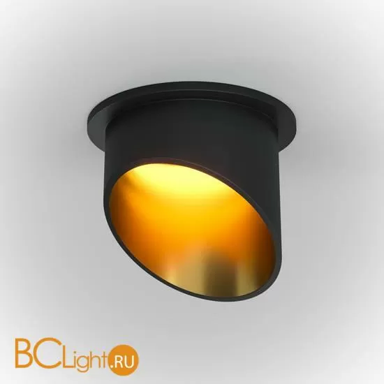 Встраиваемый светильник Maytoni Lipari GU10 1x35Вт DL044-01-GU10-B