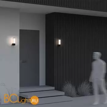 Уличный настенный светильник Maytoni Lit O593WL-L8B3K - Фото 3