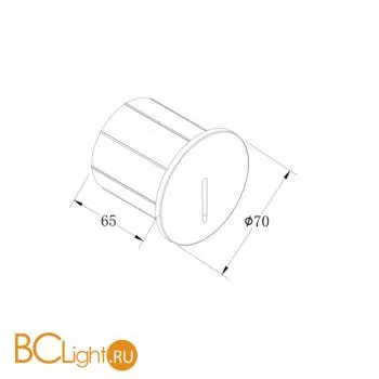 Встраиваемый светильник Maytoni Lock O014SL-L3W3K - Фото 0