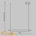 Подвесной светильник Maytoni Loom new MOD258PL-L20BS3K - Фото 3