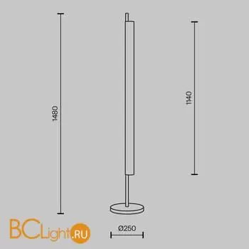 Напольный светильник Maytoni Loom new MOD258FL-L15BS3K - Фото 1