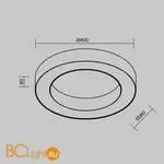 Спот Maytoni Lua C093CL-36W4K-W - Фото 6