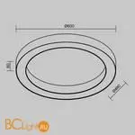Спот Maytoni Lua C093CL-45W3K-W - Фото 1