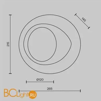 Бра Maytoni Lulua MOD435WL-01W - Фото 6