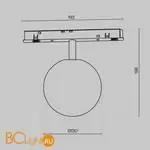 Трековый светильник Maytoni Luna TR038-4-5W3K-WW-DS-W - Фото 6