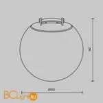 Подвесной светильник Maytoni Luna TR125B-10W3K-B - Фото 8