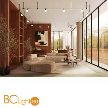 Трековый светильник Maytoni Luna new TR208-1-5W3K-B - Фото 1