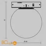 Трековый светильник Maytoni Luna new TR185-1-3W4K-B - Фото 8