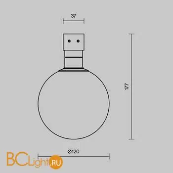 Уличный трековый светильник Maytoni Luna O-TR01-1-S-9WB3K - Фото 8