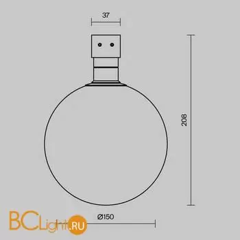 Уличный трековый светильник Luna Elasity IP 3000K 9 Вт 180° белый O-TR01-2-S-9WW3K - Фото 7