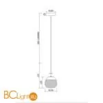 Подвесной светильник Maytoni P072PL-L2W3K - Фото 3