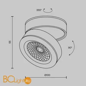 Спот Maytoni Magic C022CL-12W4K-W-1 - Фото 0