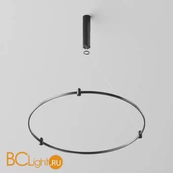 Готовая конструкция круглая D800мм c основанием под блок питания без светильников и блока питания, черный Maytoni Magnetic trаck system Flarity TFC-Flar-H01-B