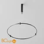 Готовая конструкция круглая D800мм c основанием под блок питания без светильников и блока питания, черный Maytoni Magnetic trаck system Flarity TFC-Flar-H01-B