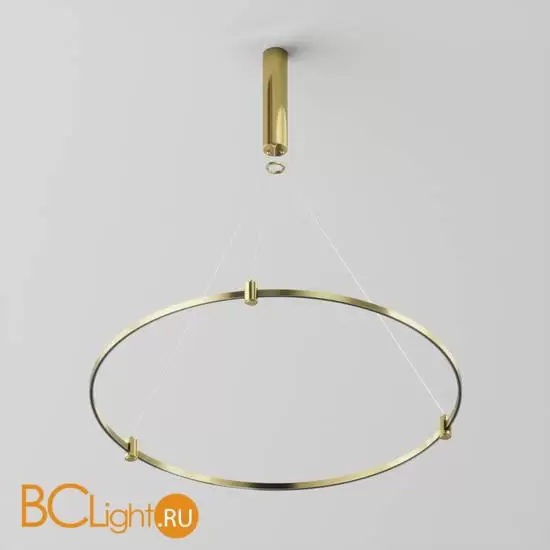 Готовая конструкция круглая D800мм c основанием под блок питания без светильников и блока питания, латунь Maytoni Magnetic trаck system Flarity TFC-Flar-H01-BS