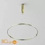 Готовая конструкция круглая D800мм c основанием под блок питания без светильников и блока питания, латунь Maytoni Magnetic trаck system Flarity TFC-Flar-H01-BS