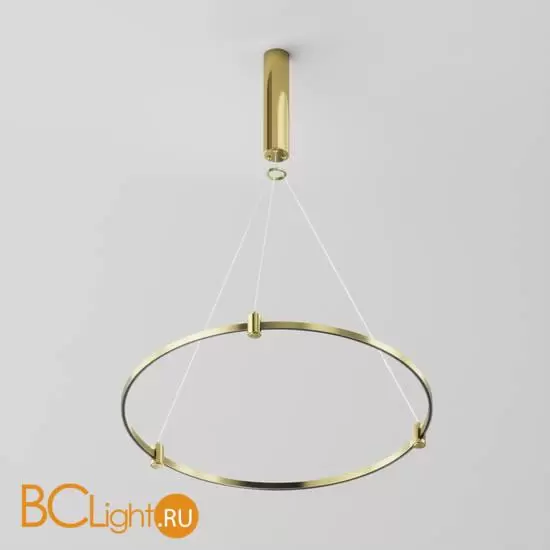 Готовая конструкция круглая D650мм c основанием под блок питания без светильников и блока питания, латунь Maytoni Magnetic trаck system Flarity TFC-Flar-H02-BS