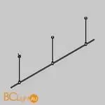 Готовая конструкция прямая на тросовых подвесах Hang без светильников и блока питания, латунь Maytoni Magnetic trаck system Flarity TFC-Flar-H03-BS - Фото 0