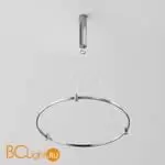 Готовая конструкция круглая D650мм c основанием под блок питания без светильников и блока питания, платина Maytoni Magnetic trаck system Flarity TFC-Flar-H02-PT