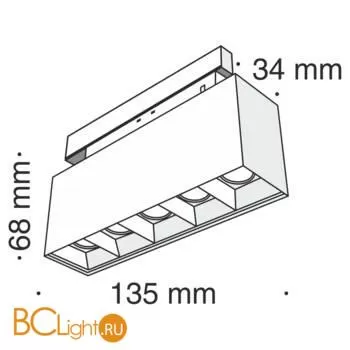 Трековый светильник Maytoni Points S35 3000K 10Вт 24° TR014-2-10W3K-B - Фото 0