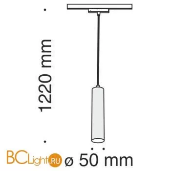 Трековый подвесной светильник Maytoni Focus Led S35 4000K 12Вт 24° TR016-2-12W4K-B - Фото 2