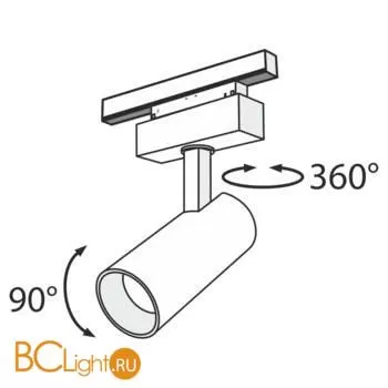 Трековый светильник Maytoni Focus Led S35 3000K 18Вт 24° TR019-2-15W3K-B - Фото 3