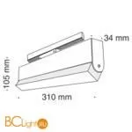 Трековый светильник Maytoni Basis S35 3000K 20Вт 120° TR013-2-20W3K-B - Фото 2