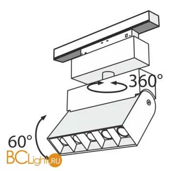 Трековый светильник Maytoni Points S35 3000K 10Вт 24° TR015-2-10W3K-B - Фото 0