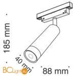 Трековый светильник Maytoni Focus Led S35 3000K 7Вт 24° TR019-2-7W3K-B - Фото 1
