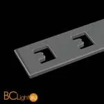 Соединительная планка Maytoni Gravity встраиваемый серый TRA004C-222S - Фото 1