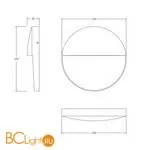 Уличный настенный светильник Maytoni Mane O046SL-L7B3K - Фото 0