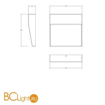 Подсветка для лестниц Maytoni O047SL-L4BR3K - Фото 0