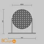 Настольная лампа Maytoni Mangata MOD387TL-L8CH3K - Фото 14