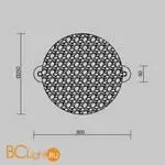 Бра Maytoni Mangata MOD387WL-L8CH3K - Фото 11