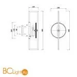 Настенный светильник Maytoni Marmo MOD099WL-01G - Фото 2