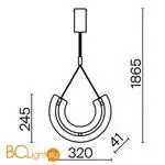 Подвесной светильник Maytoni Maya P091PL-L18G3K1 - Фото 1