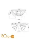 Настенный светильник Maytoni Mazzo MOD130WL-02G - Фото 0