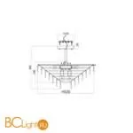 Подвесной светильник Maytoni Mazzo MOD130CL-11G - Фото 3