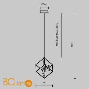 Подвесной светильник Maytoni Membrane new MOD345PL-L11BS3K - Фото 4