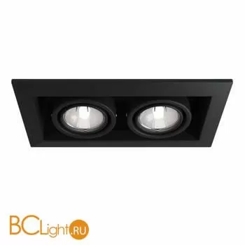 Встраиваемый светильник Maytoni Metal Modern GU10 2x50Вт DL008-2-02-B - Фото 3