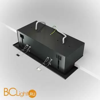 Встраиваемый светильник Maytoni Metal Modern GU10 2x50Вт DL008-2-02-B - Фото 2