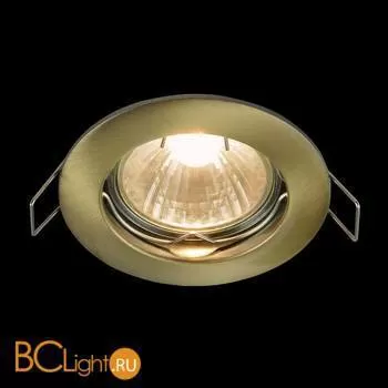 Встраиваемый спот (точечный светильник) Maytoni Metal DL009-2-01-BZ