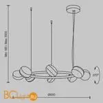 Подвесной светильник Maytoni Mind new MOD299PL-L80BC3K - Фото 5
