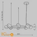 Подвесной светильник Maytoni Mind new MOD299PL-L80BS3K - Фото 5