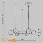 Подвесной светильник Maytoni Mind new MOD299PL-L60BC3K - Фото 5