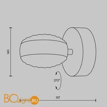 Настенный светильник Maytoni Mind new MOD299WL-L10BS3K - Фото 4
